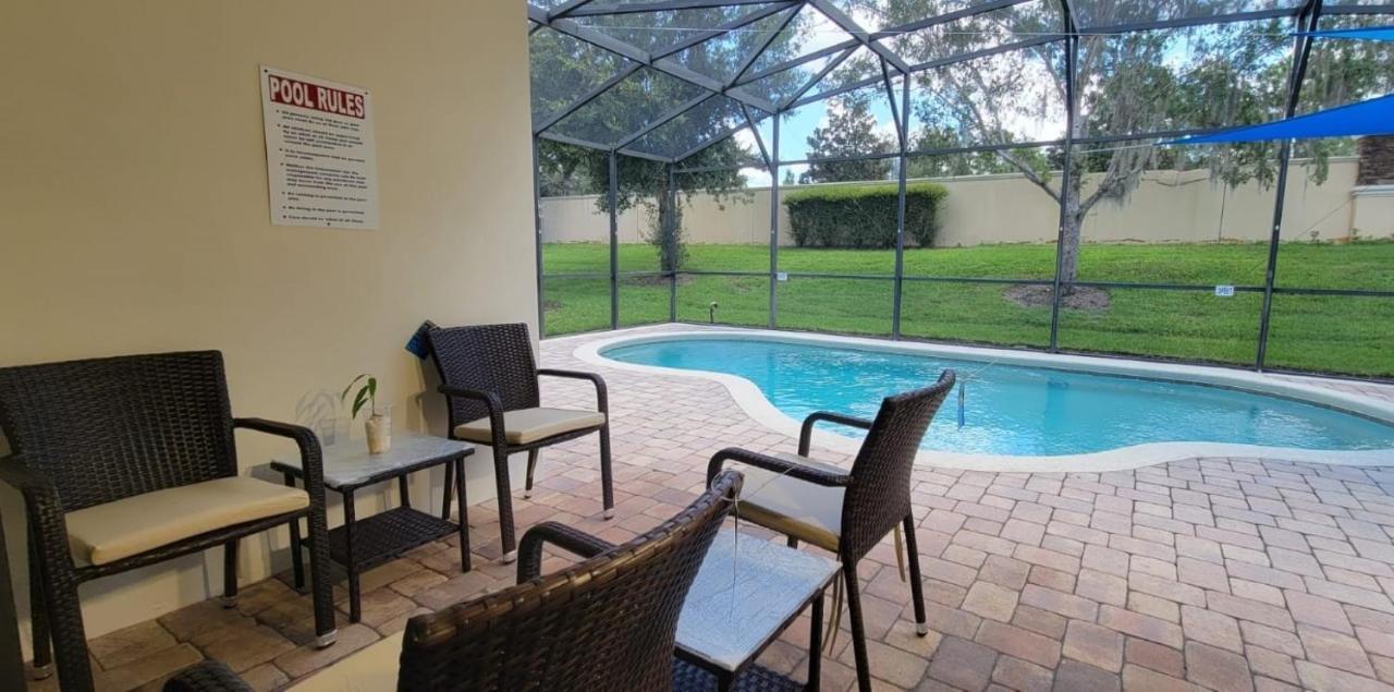 Cheerful 4Bed 3Bath With Pool Home Near Disney Kissimmee Buitenkant foto