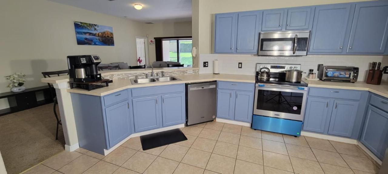 Cheerful 4Bed 3Bath With Pool Home Near Disney Kissimmee Buitenkant foto