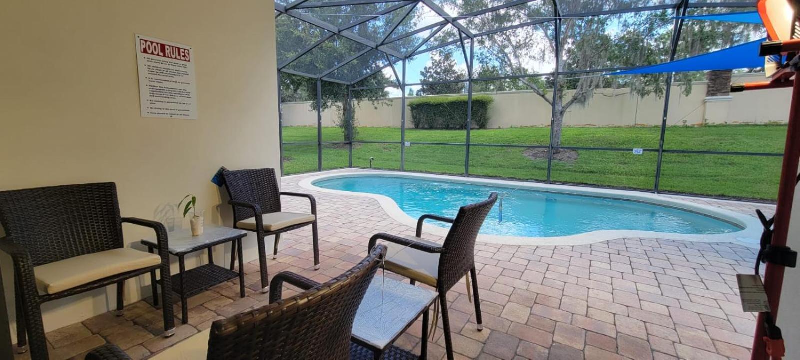 Cheerful 4Bed 3Bath With Pool Home Near Disney Kissimmee Buitenkant foto